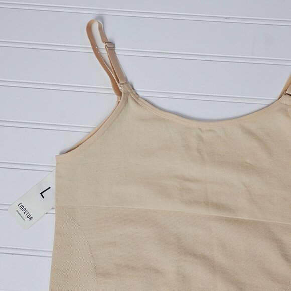 Empetua by Shapermint Women's Nude Scoop Neck Shaping Cami Size L NWTF - Picture 6 of 14